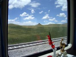 Qinghai–Tibet Train Window